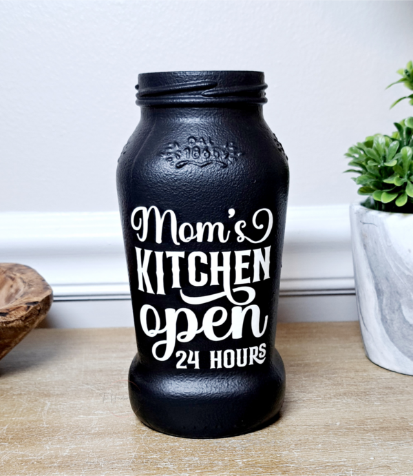 Mom's Kitchen Decorative Jar